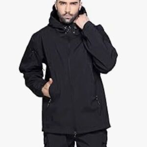 ReFire Gear Men's Army Special Ops Military Tactical Jacket Softshell Fleece Sm